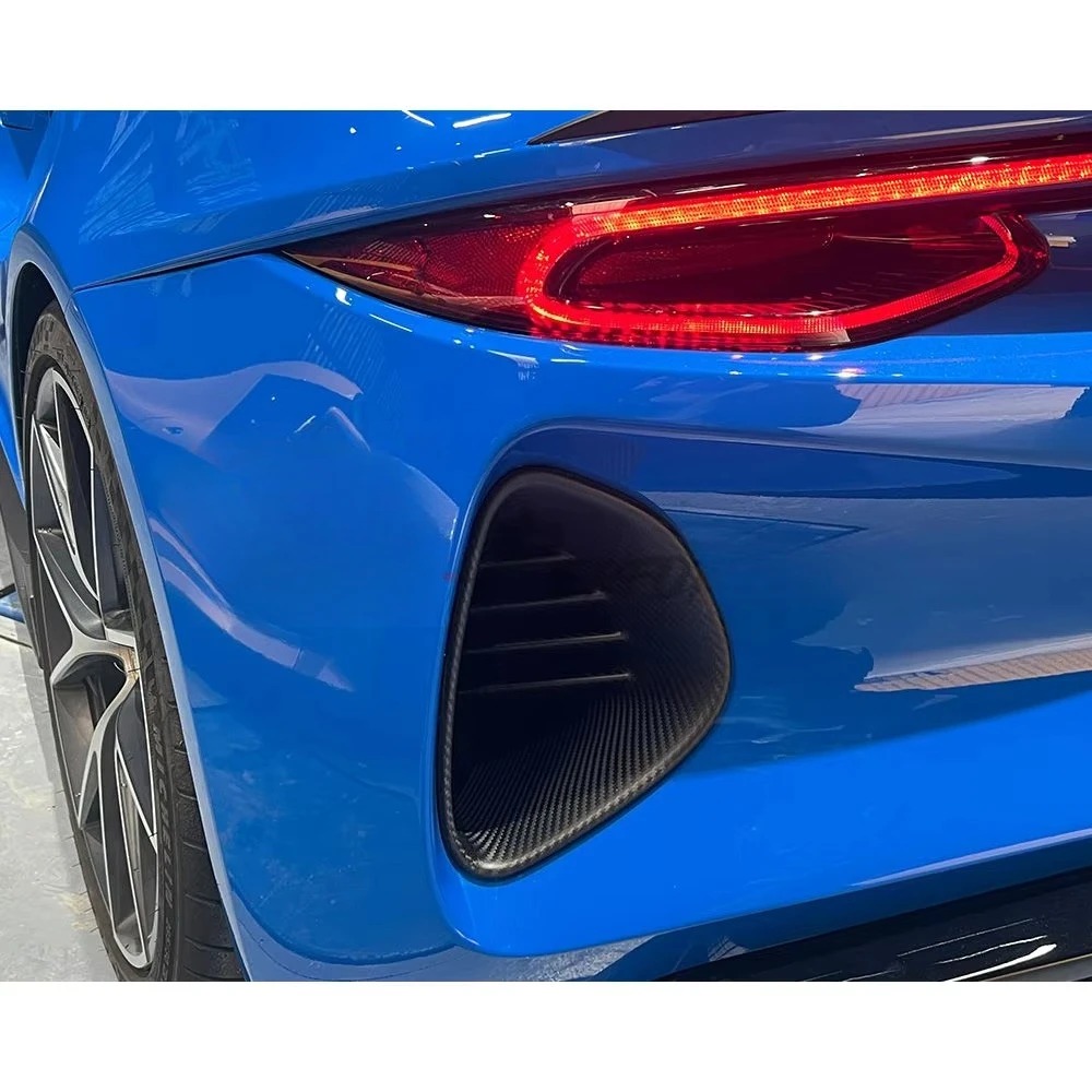 Emira Best Real Carbon Fiber Rear Bumper Vent Ducts for Lotus Emira